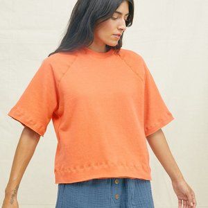 Short Sleeve Sweatshirt